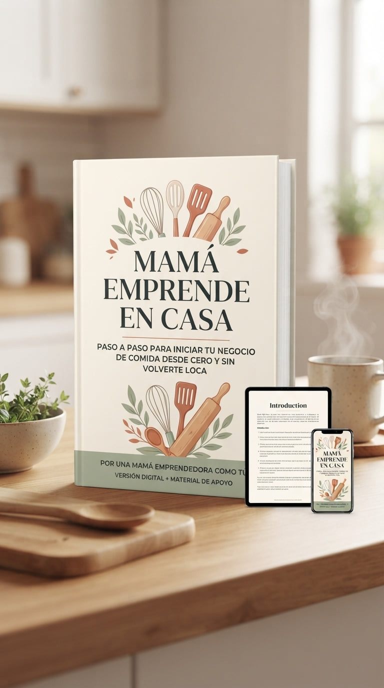 Mamá Emprende en Casa: Guía Práctica para Emprender ✨